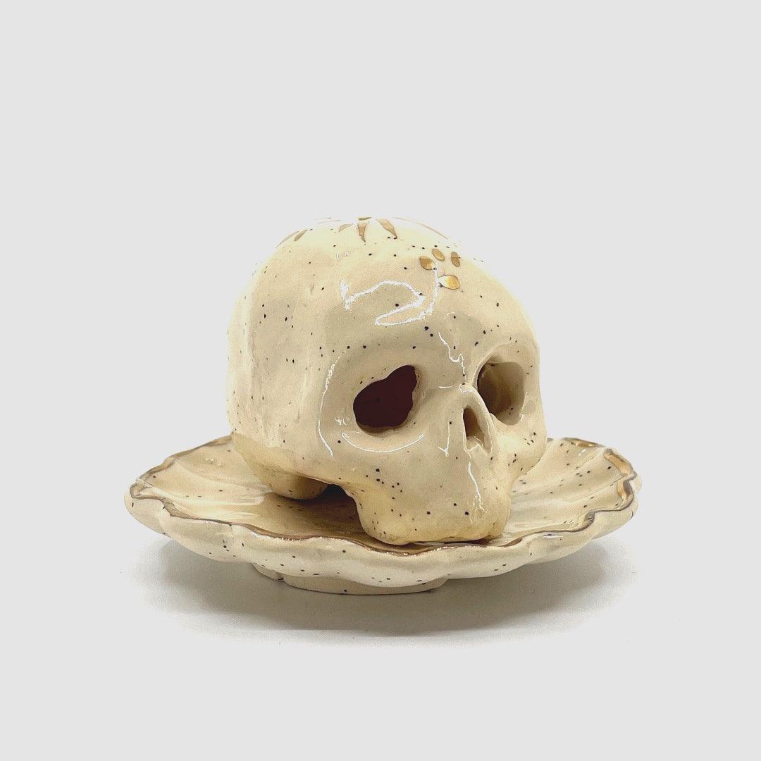 Incense Skull - Carbon and Earth